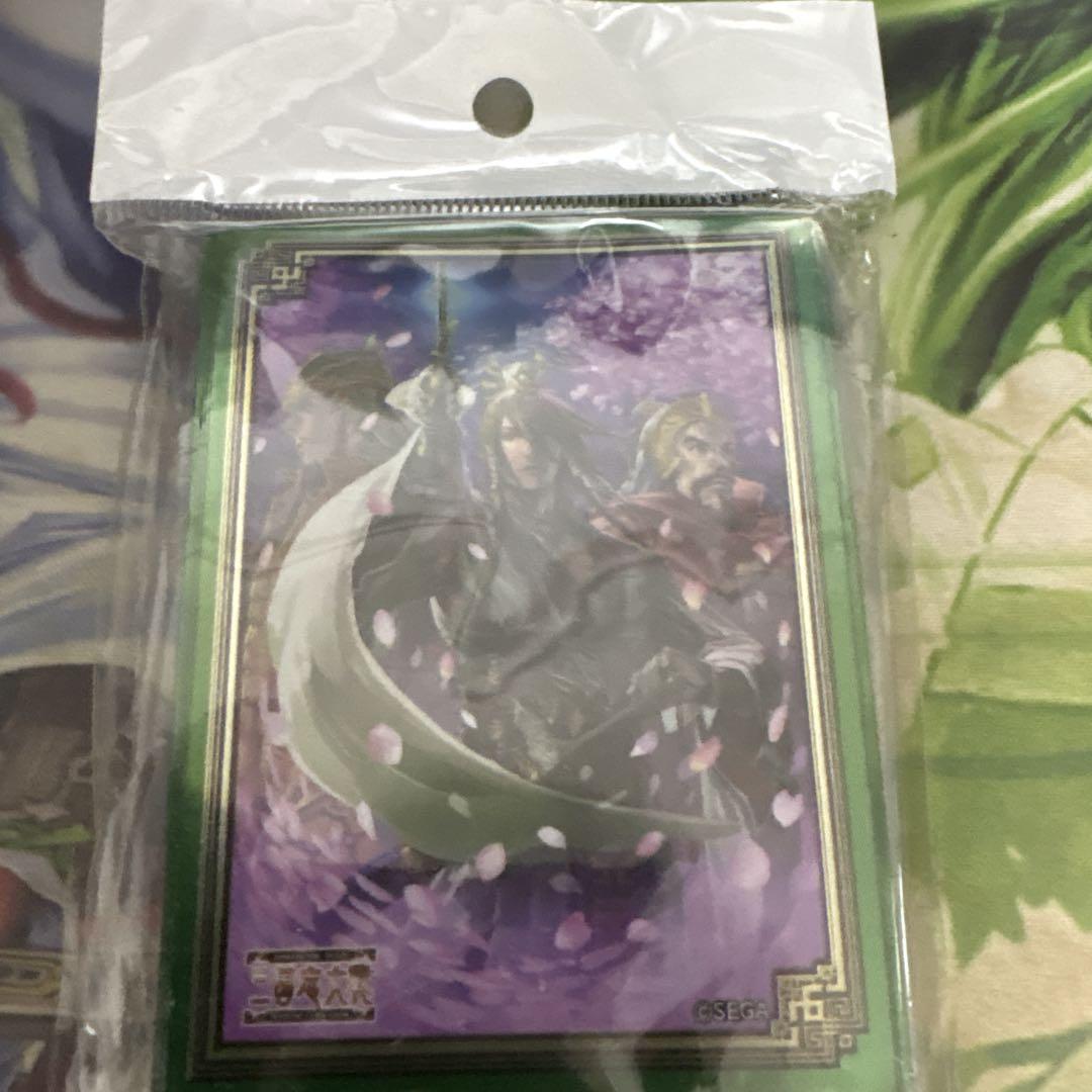 三国志大戦TCG 宴限定スリーブ　劉備　未開封品