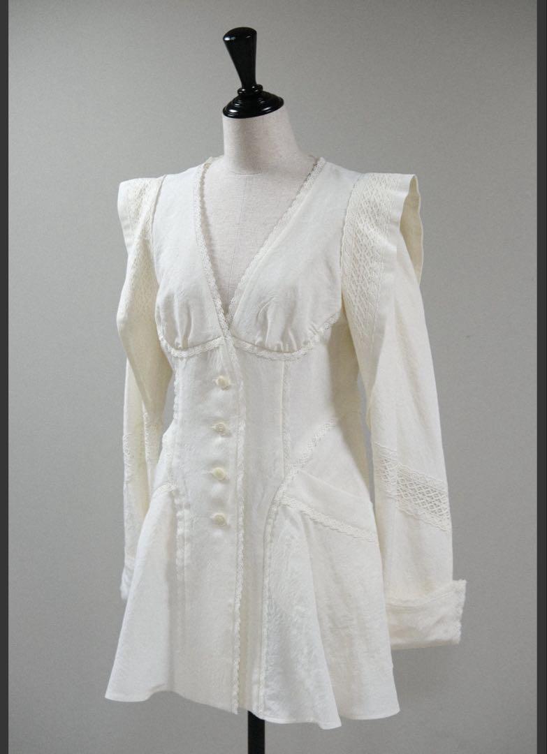 fetico LACE PANELED JACKET サイズ1 新品 - メルカリ fetico LACE PANELED JACKET サイズ1 新品 - メルカリ