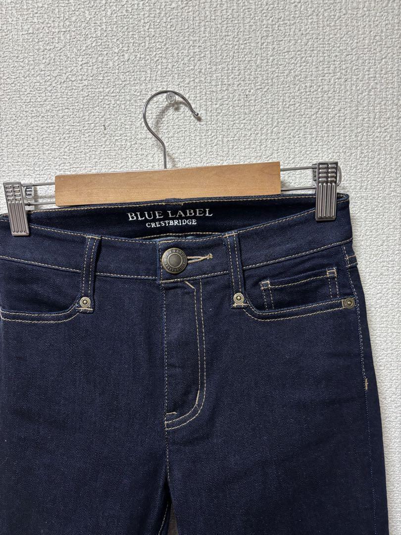 極美品　ブルーレーベルクレストブリッジ　柔らかストレッチ　ソフトデニム