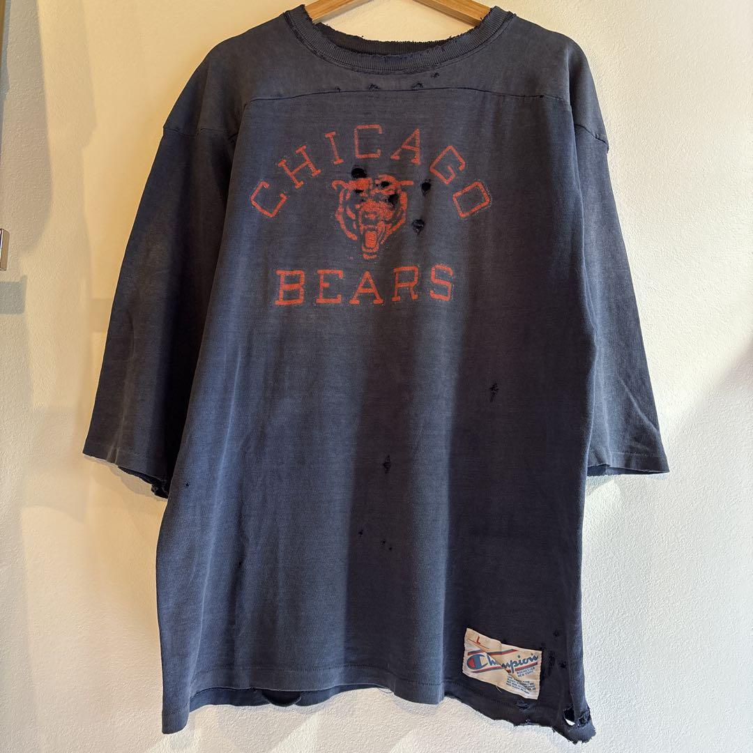 80’s champion ボロフットボールシャツ