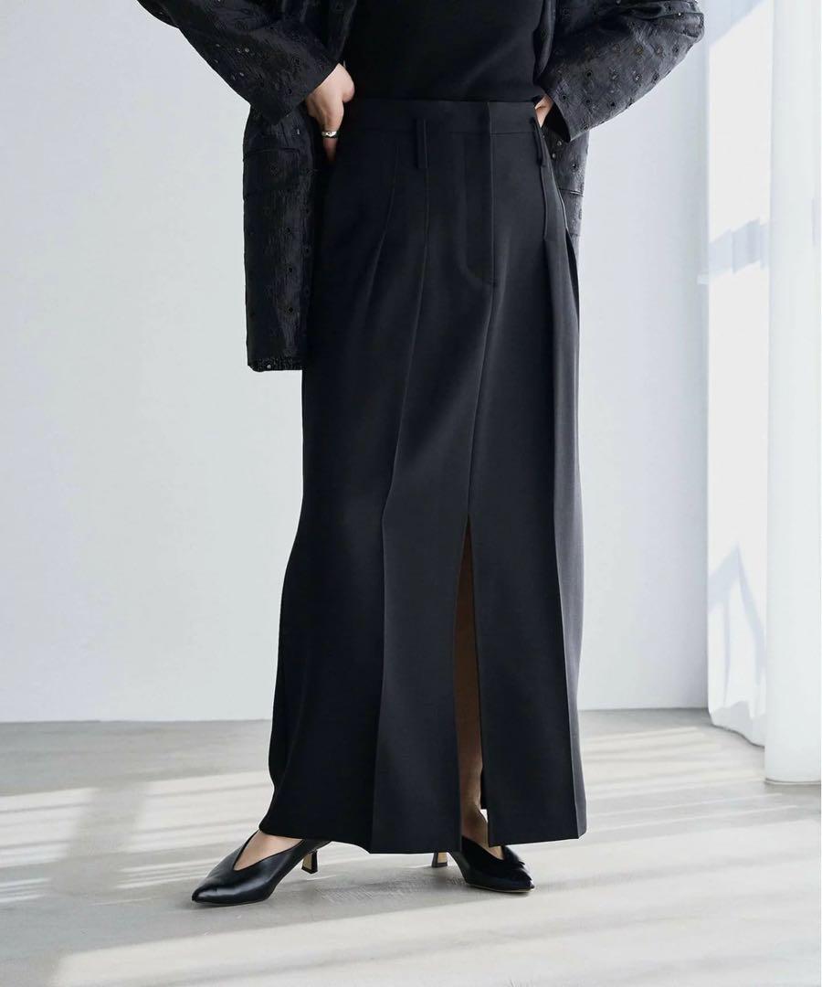 HARDY NOIR 2タックロングスカート