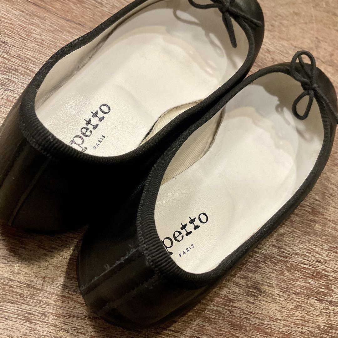 レペット Repetto バレエシューズ リボン フラット パンプス 37.5