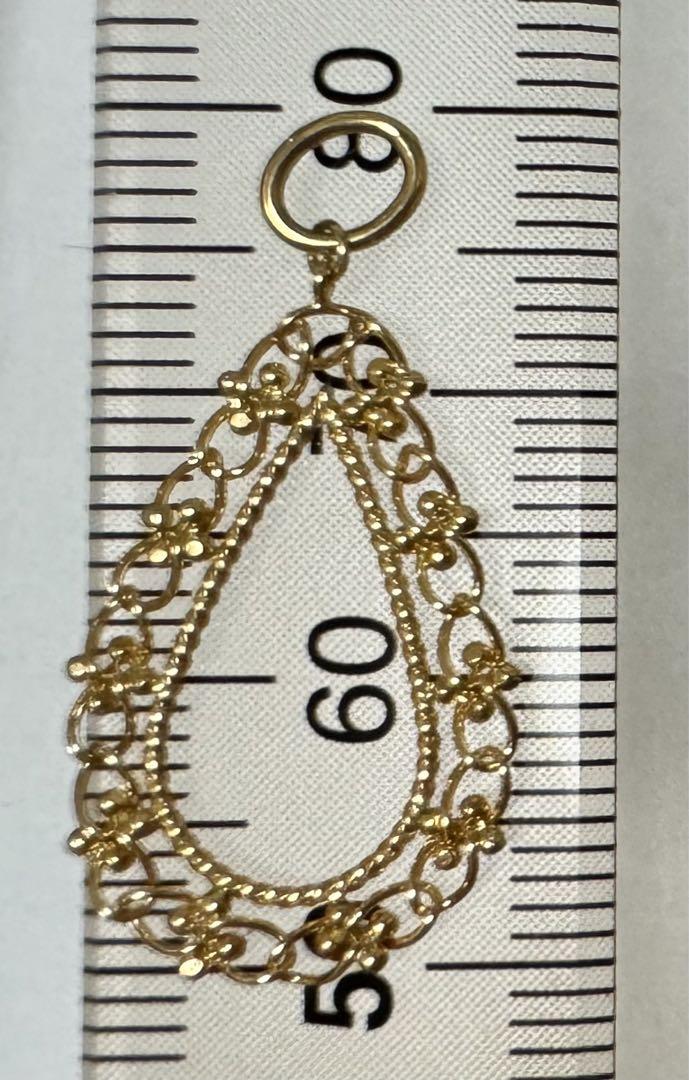 k10 ネックレスチャーム3cm