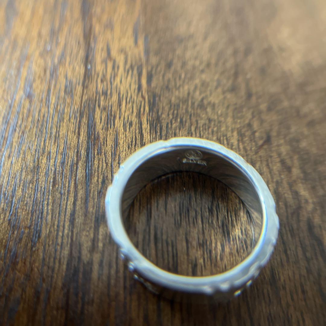 聖 HIJIRI Silver Works 小梅”紋様 シルバー925リング