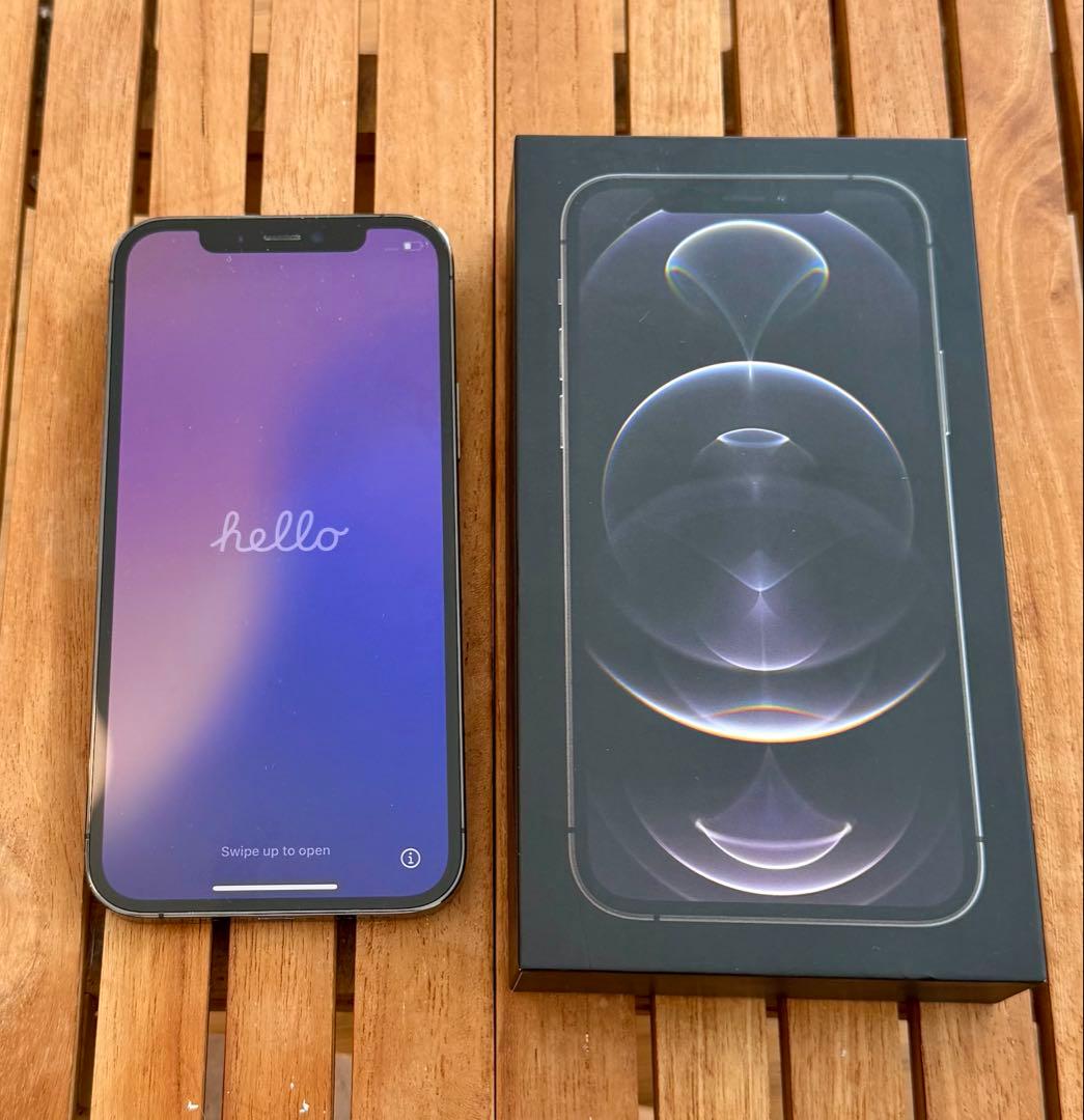 【美品】Apple iPhone 12 Pro グラファイト　バッテリー 87%