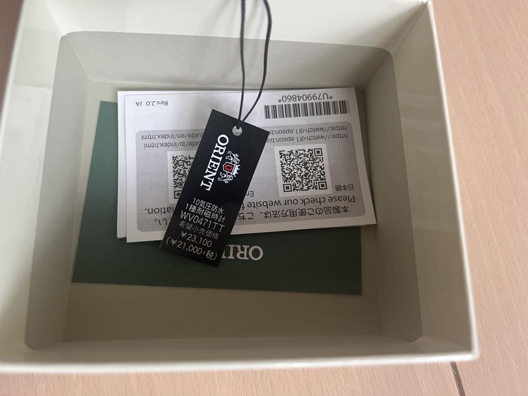 ORIENT メンズ腕時計 WV0471TT