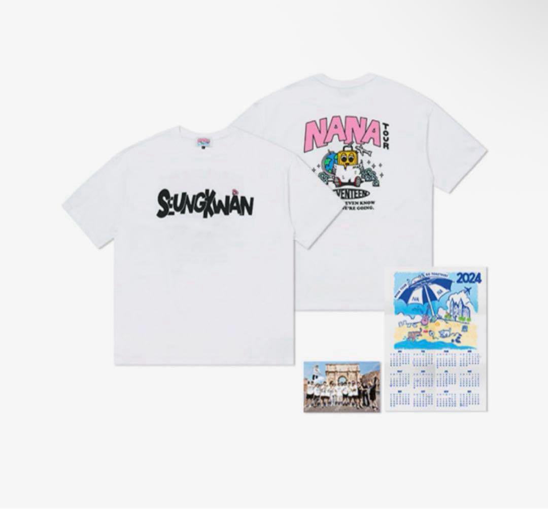 SEVENTEEN NANATOUR ナナツアー スングァン Tシャツ Mサイズ SEVENTEEN スングァン NANATOUR Tシャツ M 新品未開封