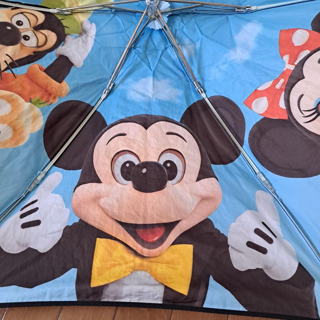 東京ディズニーリゾート 旧フェイス 実写 折りたたみ日傘 晴雨兼用傘 未使用 東京ディズニーリゾート 晴雨兼用傘 折りたたみ傘 実写旧
