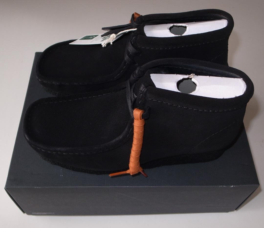クラークス WALLABEE BOOT ワラビー ブーツ bk UK6 クラークス WALLABEE BOOT ワラビー ブーツ bk UK6
