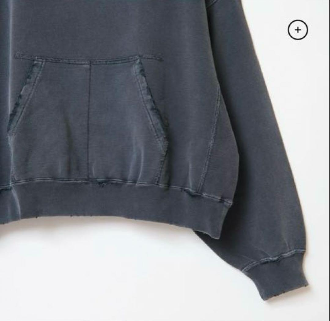 【THE SHISHIKUI】 hoodie two / BLACK