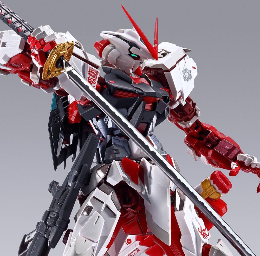 新品未開封 METAL BUILD ガンダムアストレイ レッドフレーム