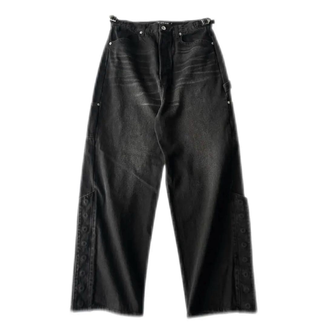 NO MASS PROD 009VTG DIRTY BAGGY JEANS