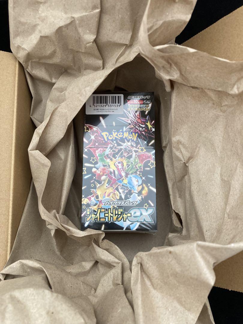 新品未開封　ポケモンカード　シャイニートレジャーEX 1箱