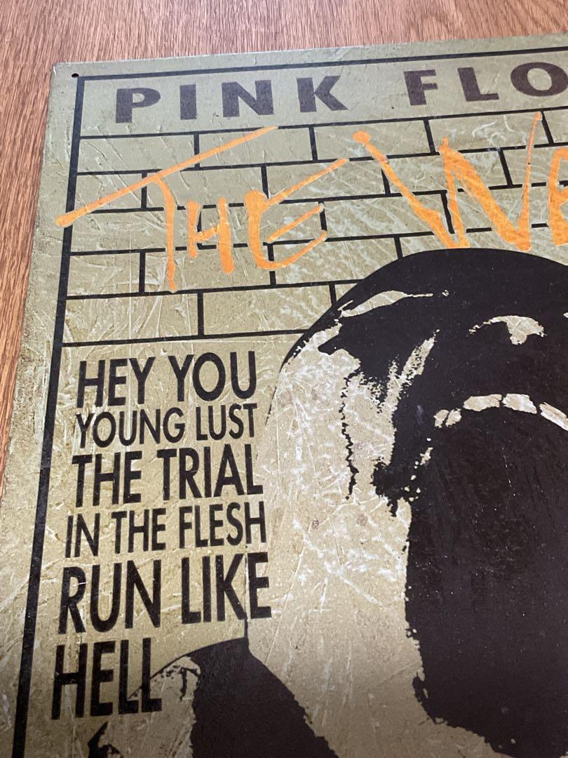 pink floyd ピンクフロイド ウォール メタル サイン ポスター