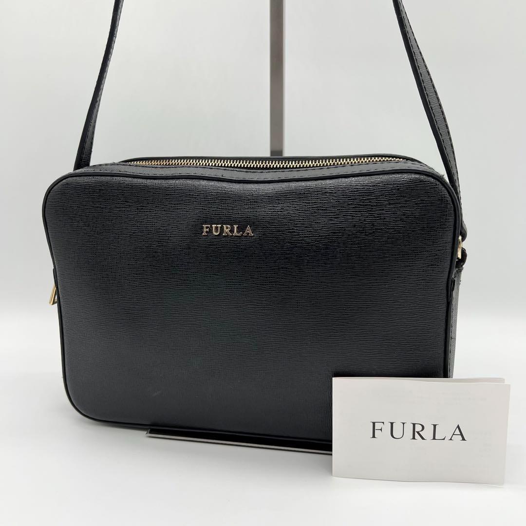 ✨️極美品✨️FURLA LILLI ポシェット サコッシュ カメラバッグファッション