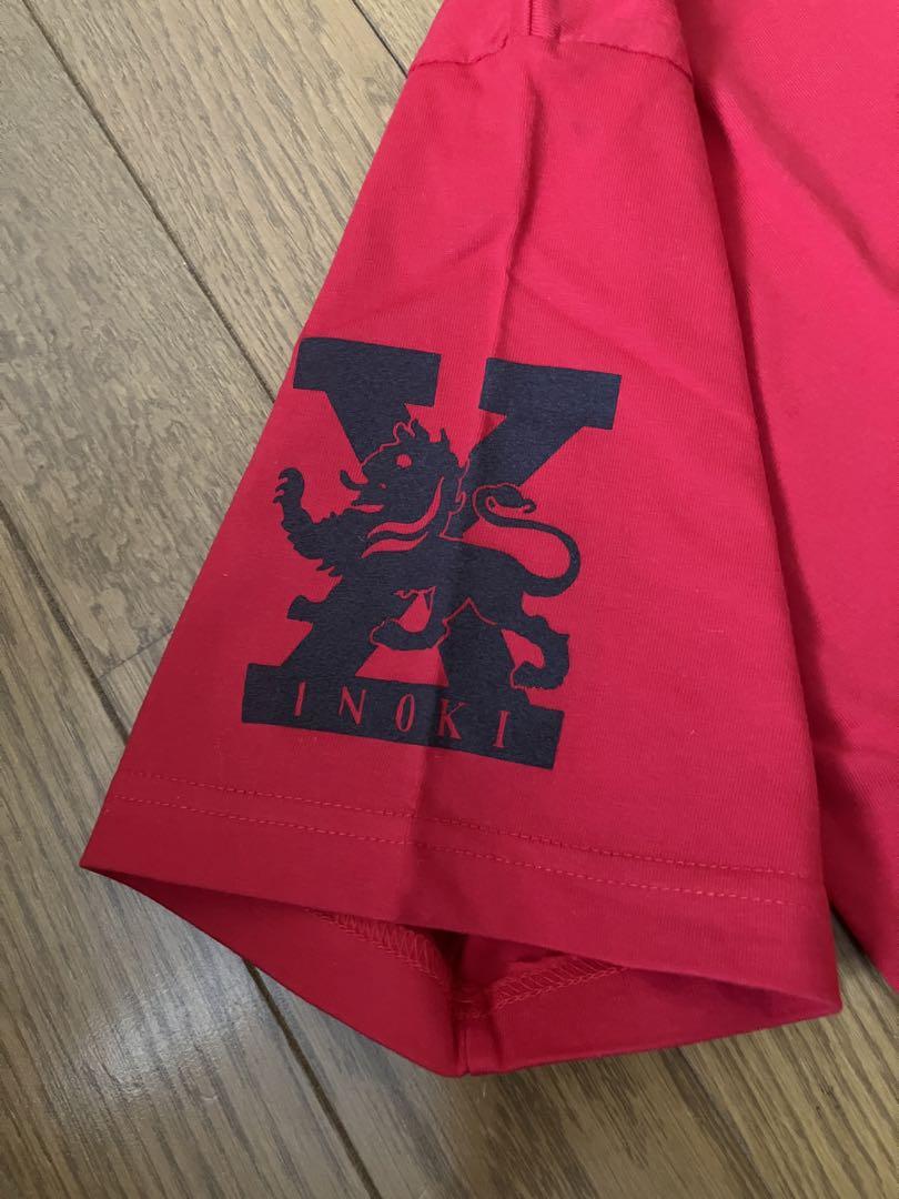 【新品・未使用】アントニオ猪木 Tシャツ 赤 Sサイズ