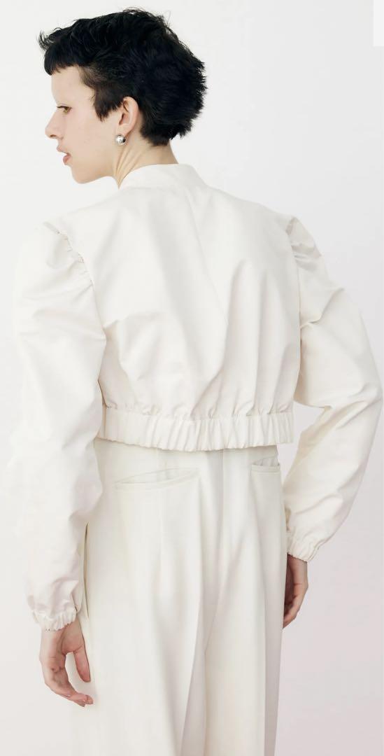 ジャケット・アウター HeRIN.CYE Many gather short blouson