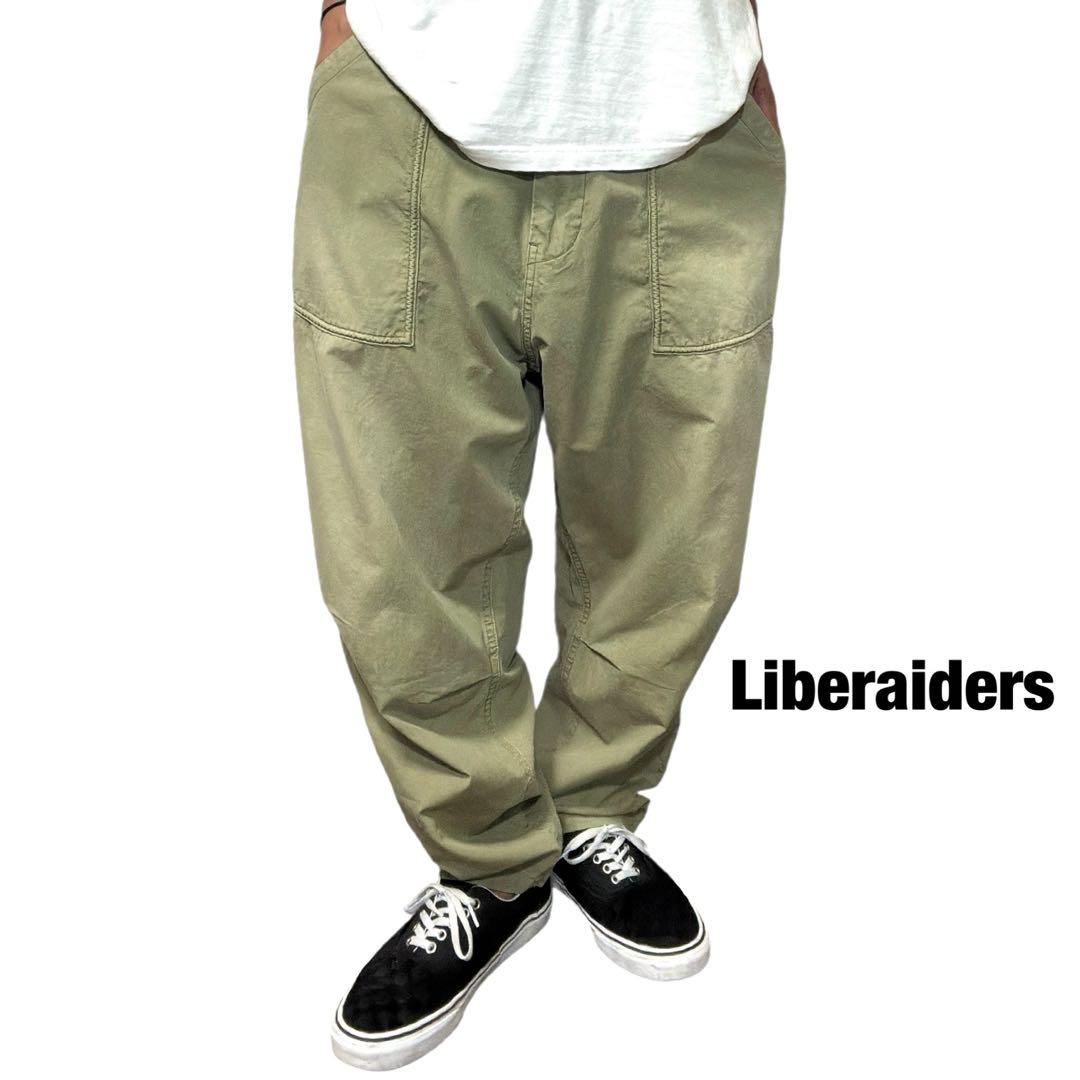 新品 Liberaiders リップストップサルエルパンツ ベイカーファティーグ 新品 Liberaiders リップストップサルエルパンツ ベイカー