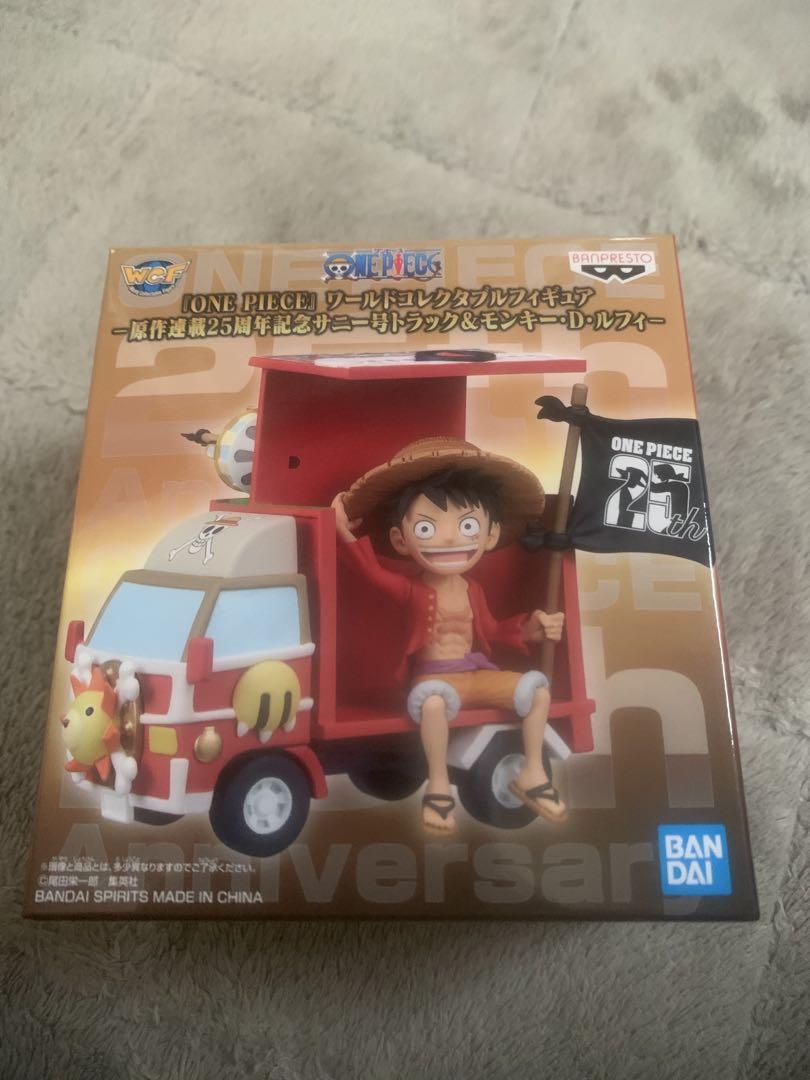 ONE PIECE - ワンピース　25周年　ワーコレ　サニー号トラック＆ルフィ ワンピース ルフィ & サニー号トラックフィギュア 25周年記念