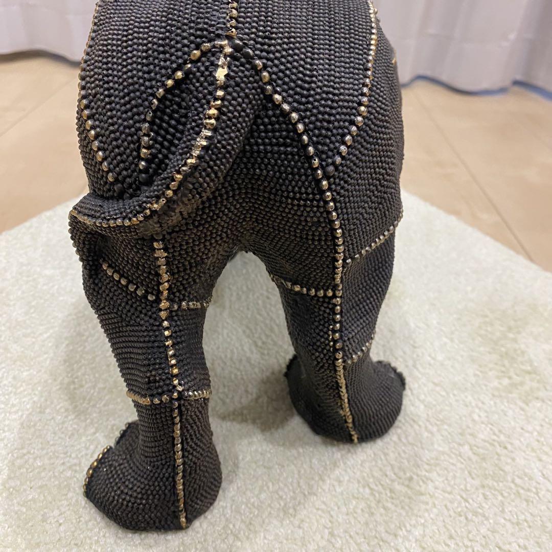 KARE カレ サイ ライノリベットパール デコオブジェ 置物