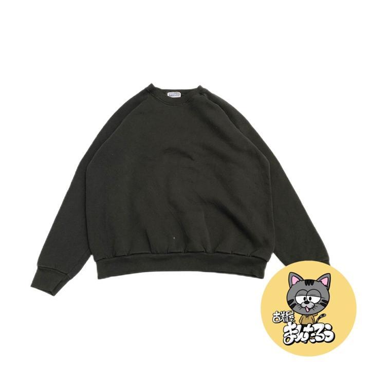 90s 古着 フルーツオブザルーム スウェット ブラック オーバーサイズ XL