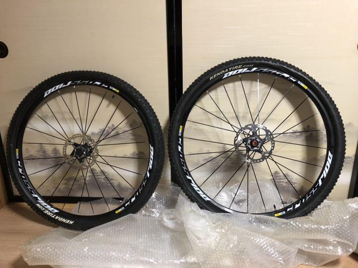 16500円 【希望者のみラッピング無料】 MAVIC 29er CROSSRIDE ほぼ未使用 ホイール