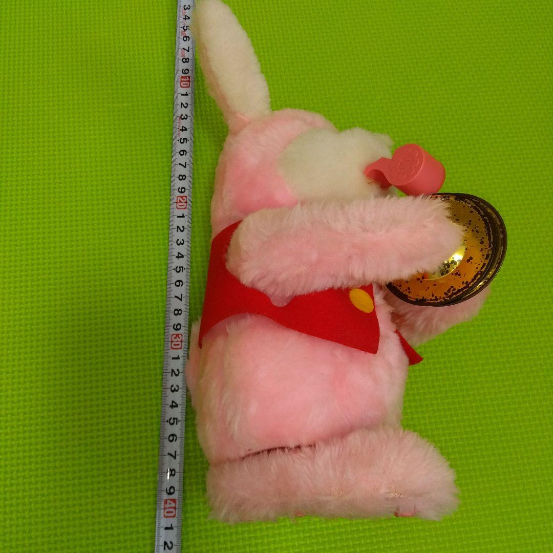 昭和レトロ！！】ウサちゃん応援団長 ぬいぐるみ 人形 うさぎ