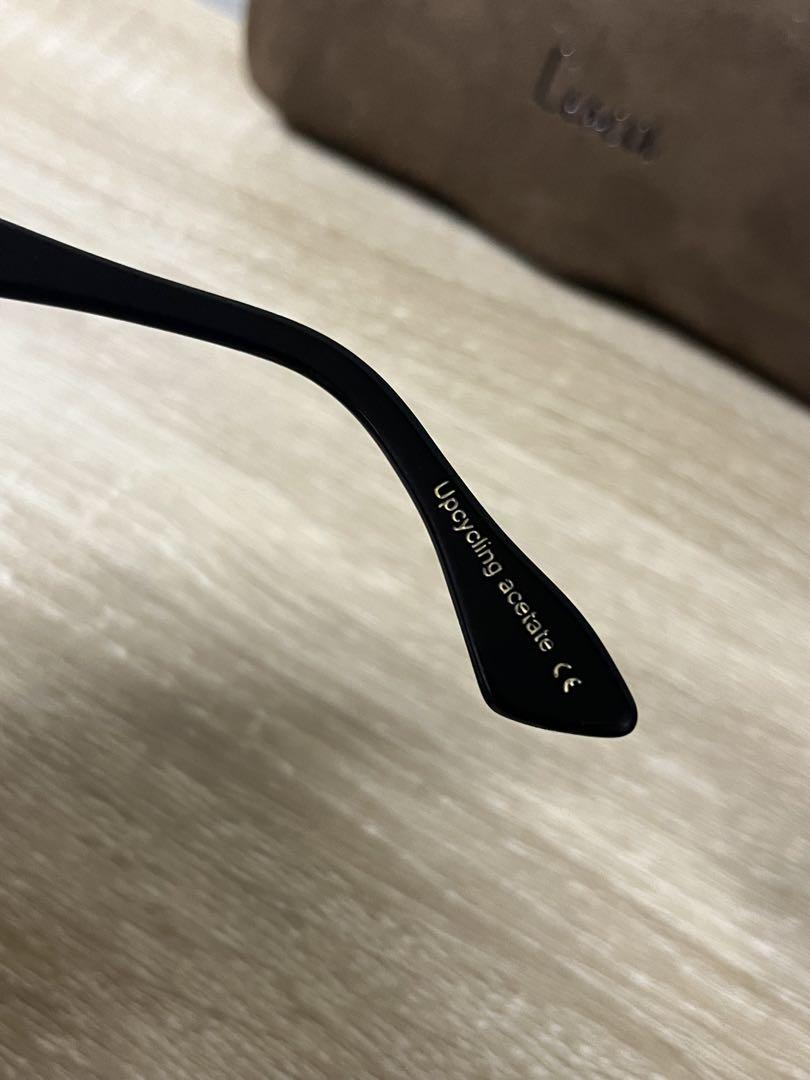 Lesca MOSE XL ブラック Upcycling Acetate