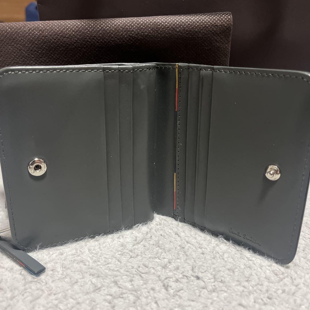 Paul Smith ブラック 二つ折り財布 ポールスミス Paul Smith 二つ折り財布 ブラック