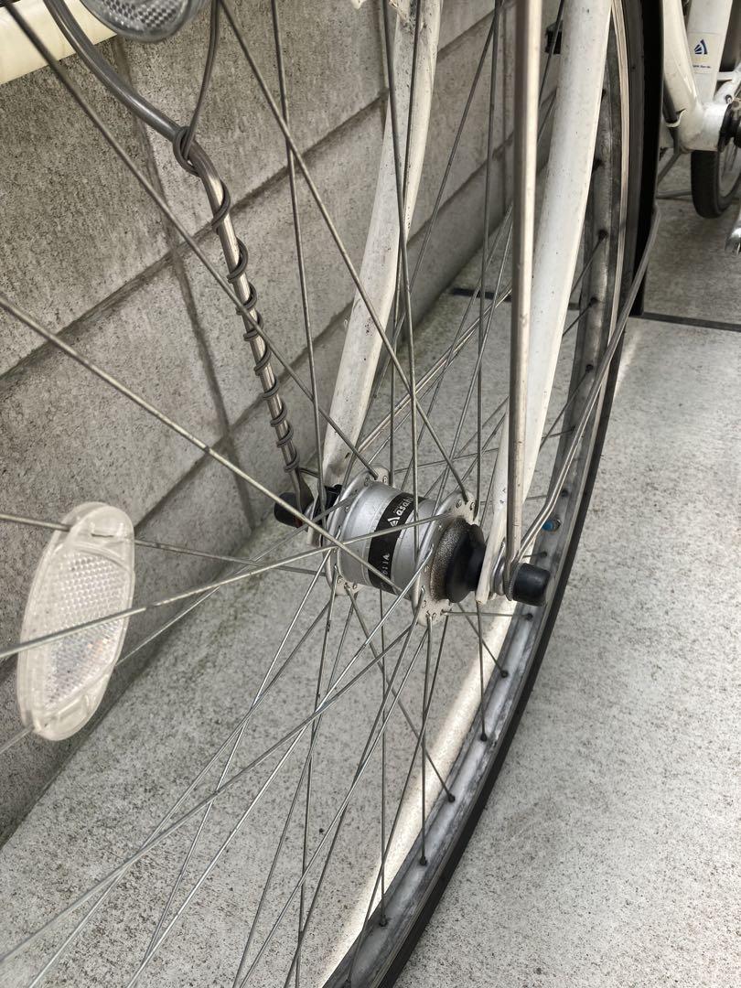 兵庫県引き取り限定　あさひ　トラッドラインW 27インチ 6段変速 オートライト