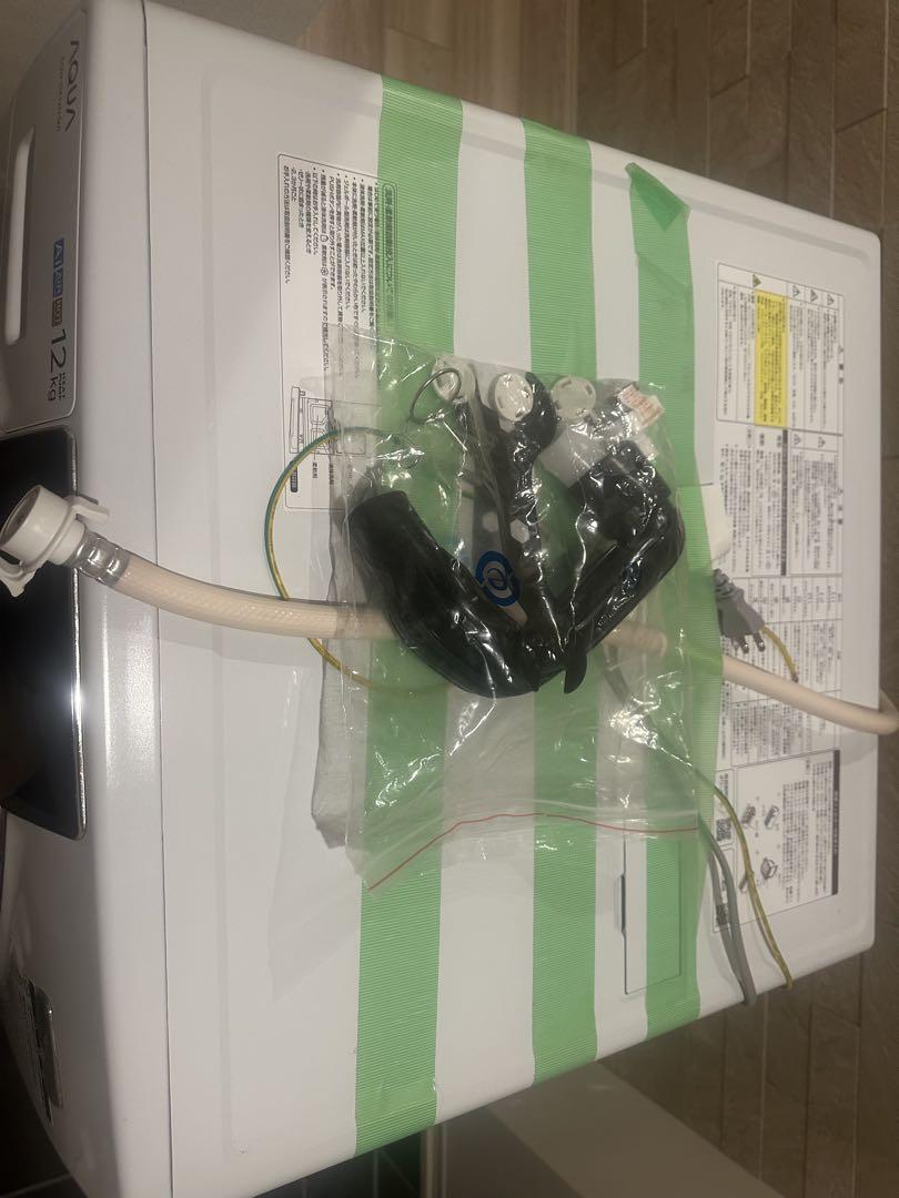 AQUA ドラム式洗濯機 12kg 本体