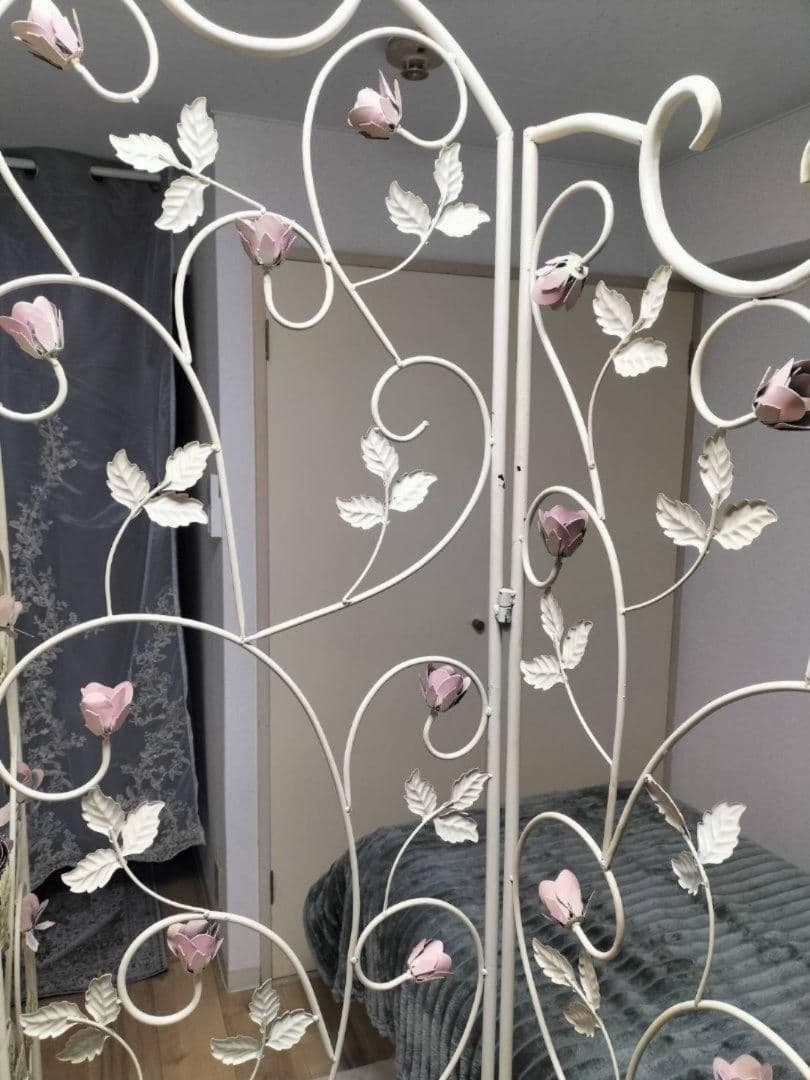 アンティーク パーテーション ３連やや傷や汚れあり MARWIL-DEMENAGEMENTS_CH