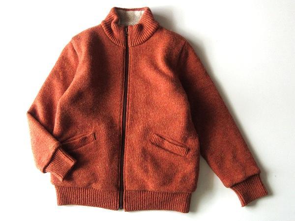 セール　ビンテージ BERT PULITZER 裏ボア ニットジャケット S