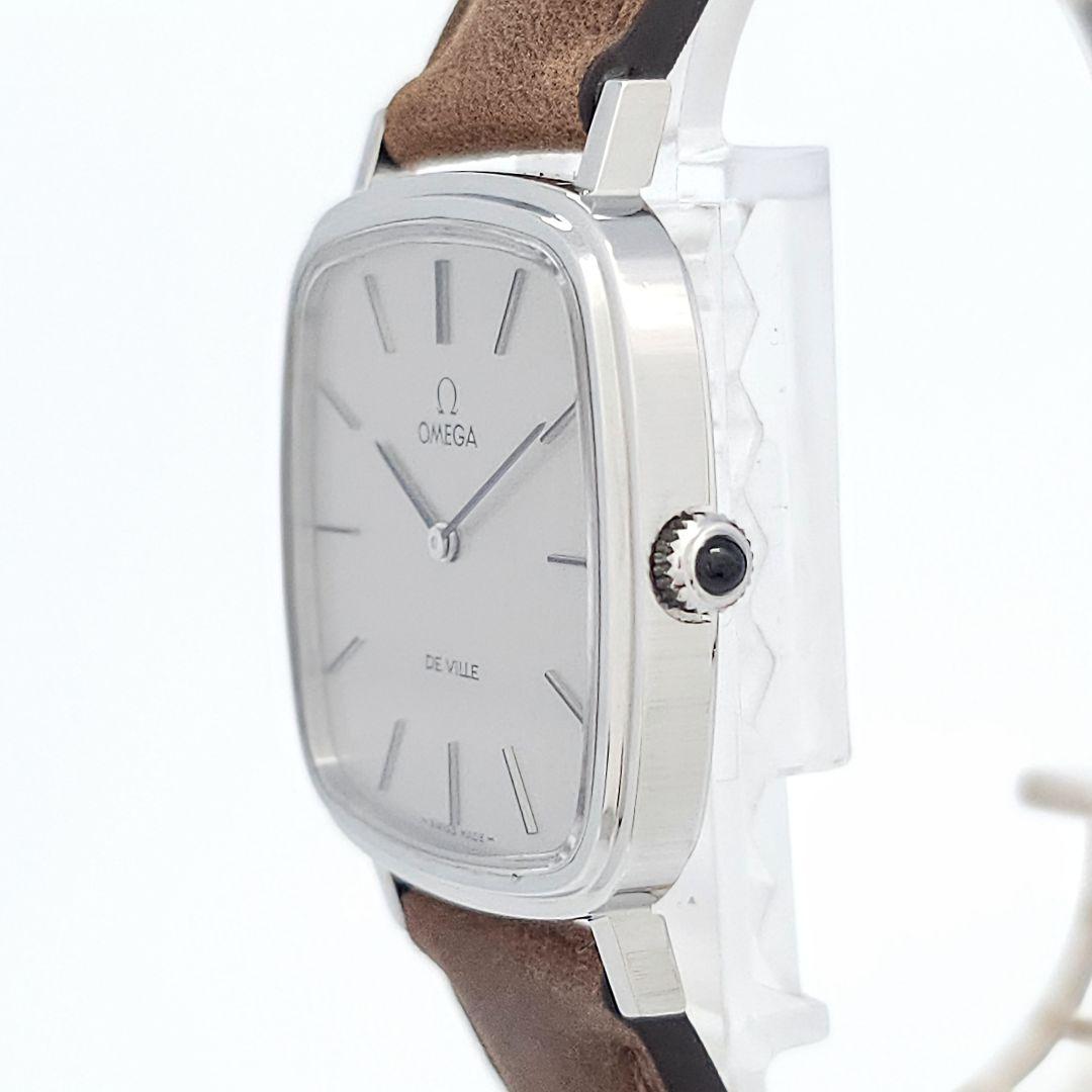 ✨極美品✨OMEGA オメガ DE VILLE 手巻き スクエア メンズ 腕時計