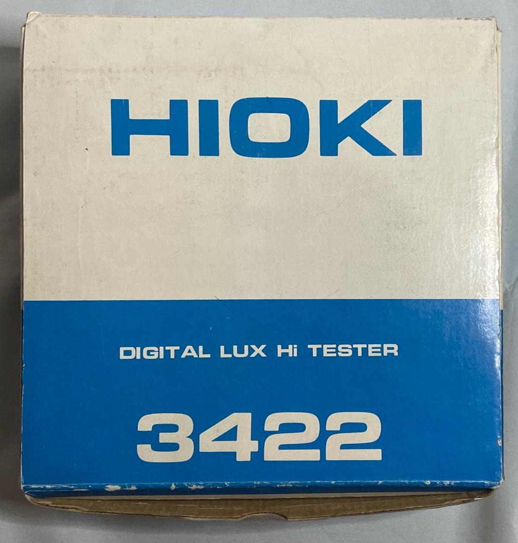 HIOKI 3422 デジタルルクスハイテスター デジタル照度計 日本製 HIOKI 3422 デジタルルクスハイテスター デジタル照度計 日本製