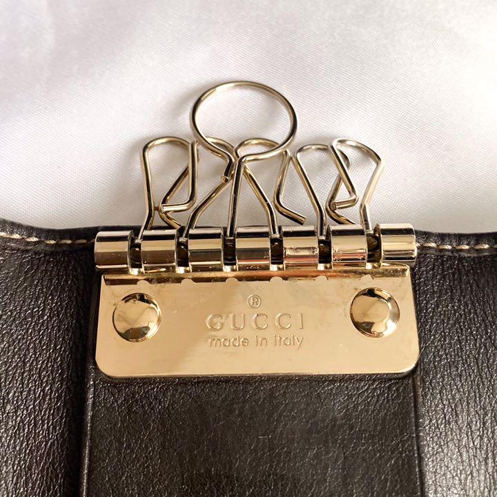 特価即納 美品 キーリング GGキャンバス ラブリーハート I8392-m14064532894 GUCCI グッチ キーケース NEW定番