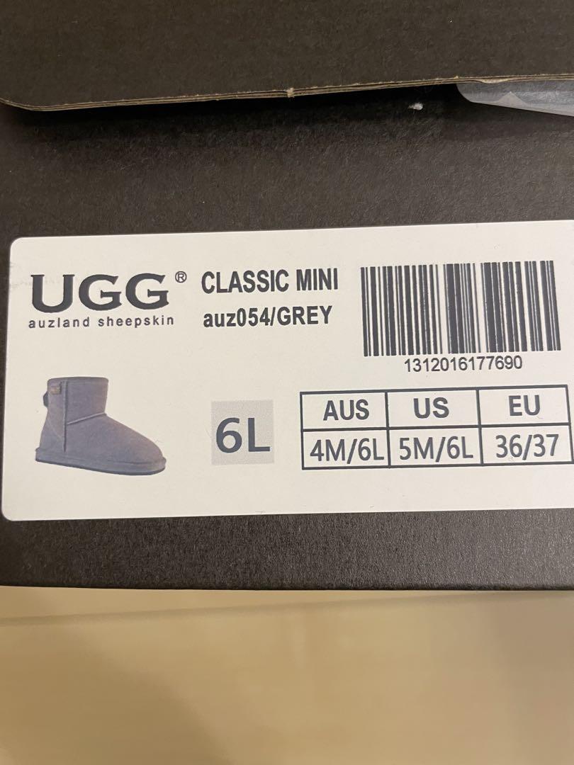 UGG オーストラリア　クラシックミニ グレー　23cm 新品未使用