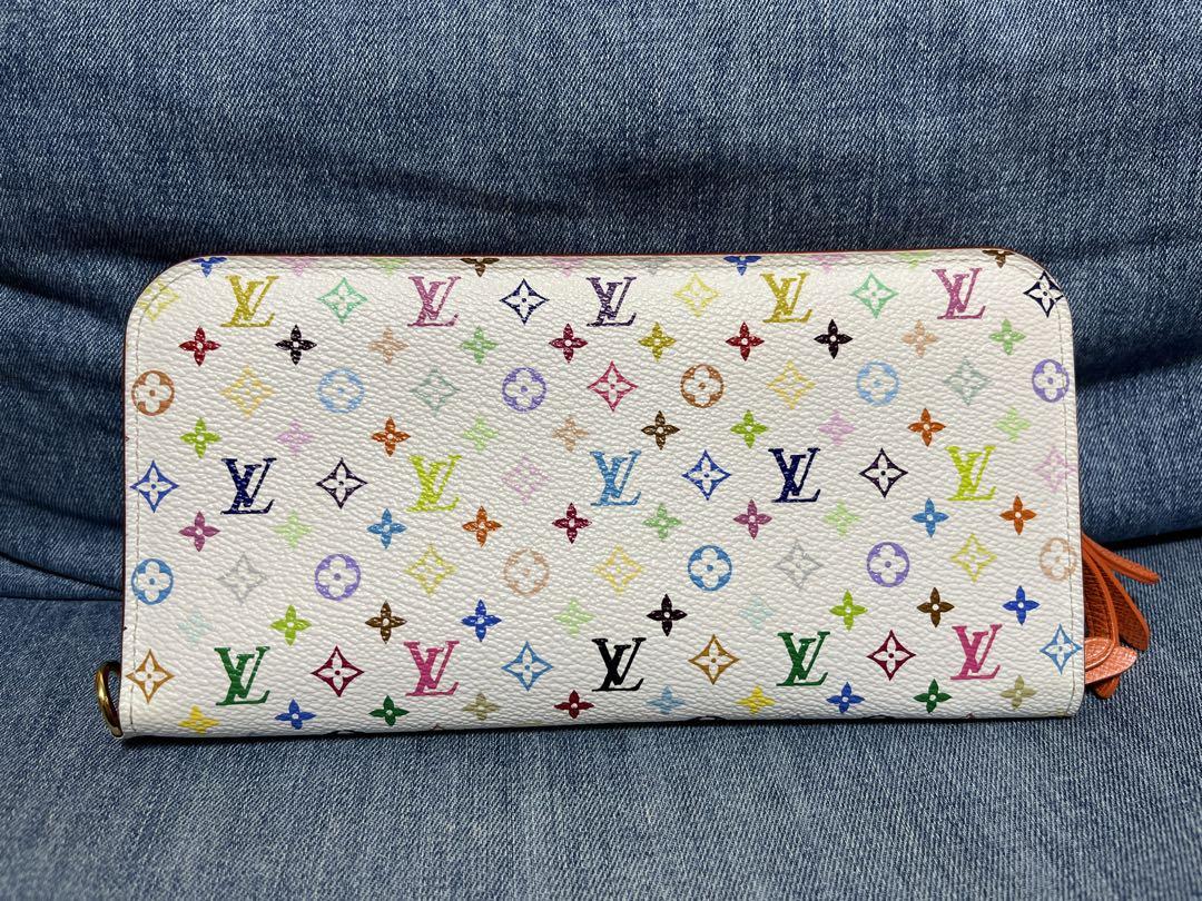 ルイヴィトン  モノグラムマルチカラー　マルチカラー　長財布　美品