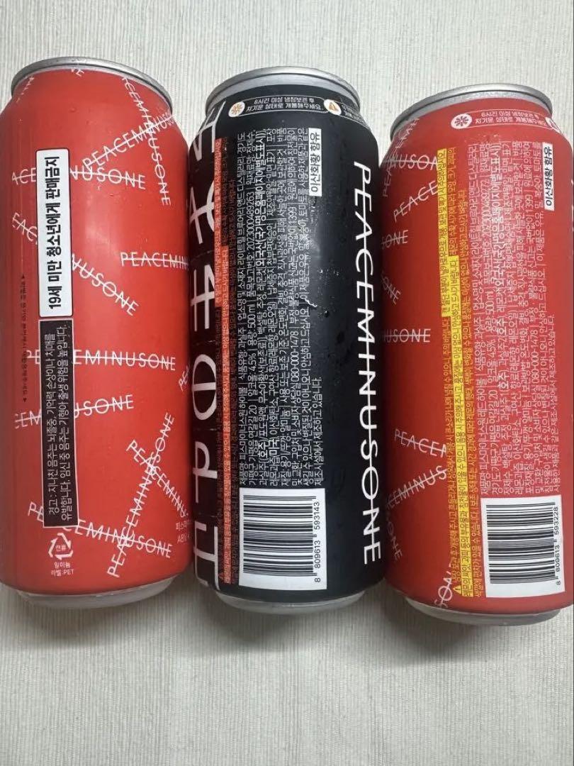 ジヨン　PEACEMINUSONE ハイボール500ml 3本セット