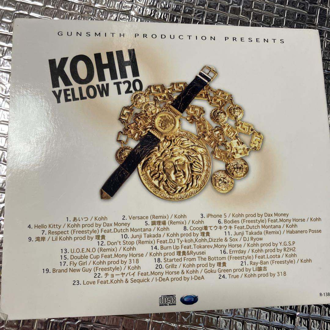 KOHH yellow tape1〜4 特典CD付き