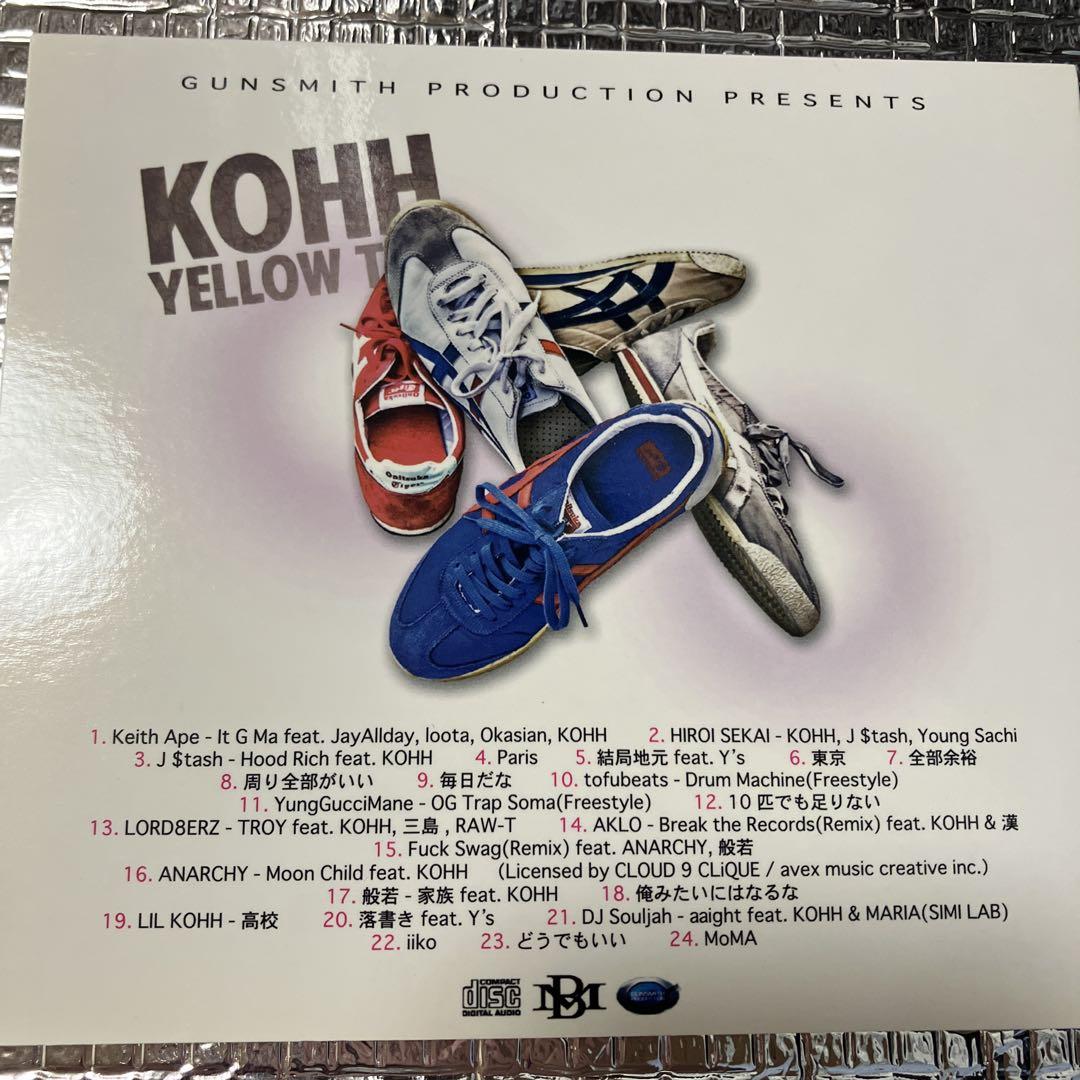 KOHH yellow tape1〜4 特典CD付き