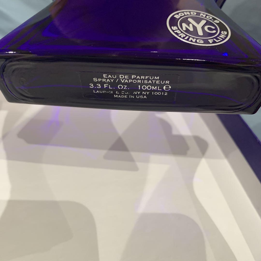 ほぼ未使用品 Bond No.9 ニューヨークス プリング フリング 100ml