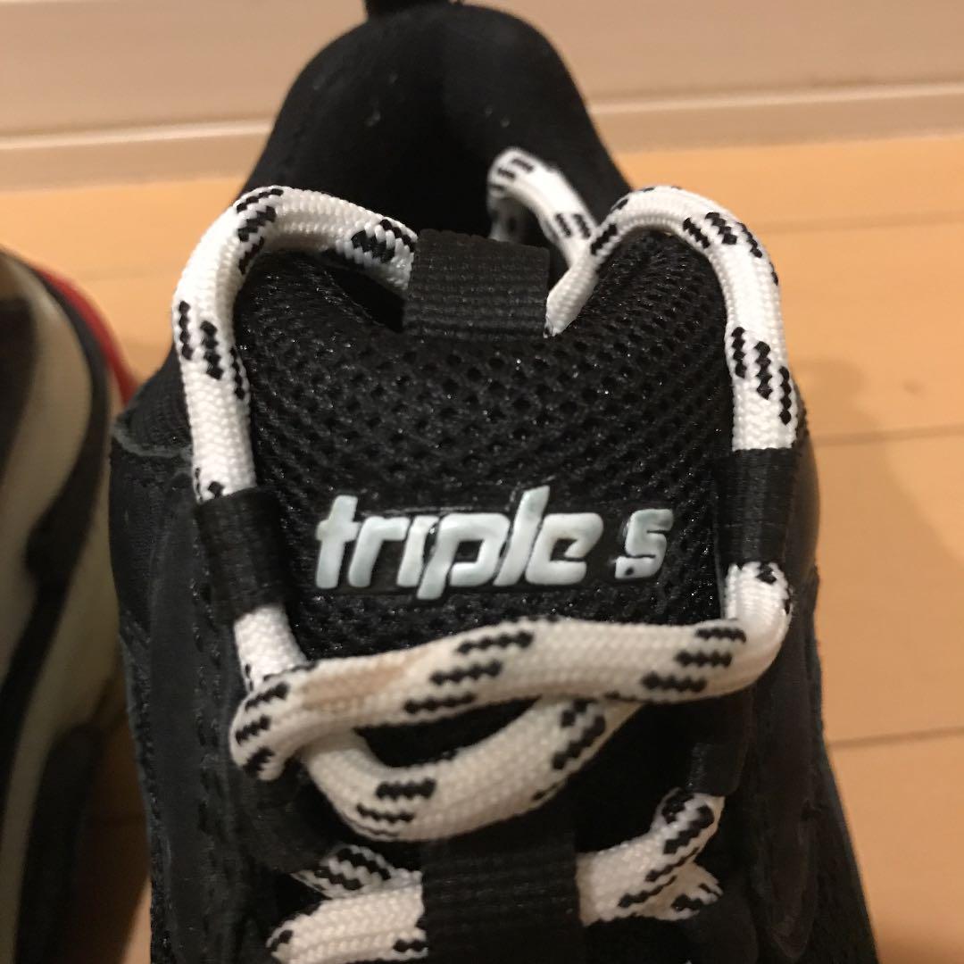定番超歓迎 BALENCIAGA tripleS 39 Noir FJa6b-m14068074068 お得NEW