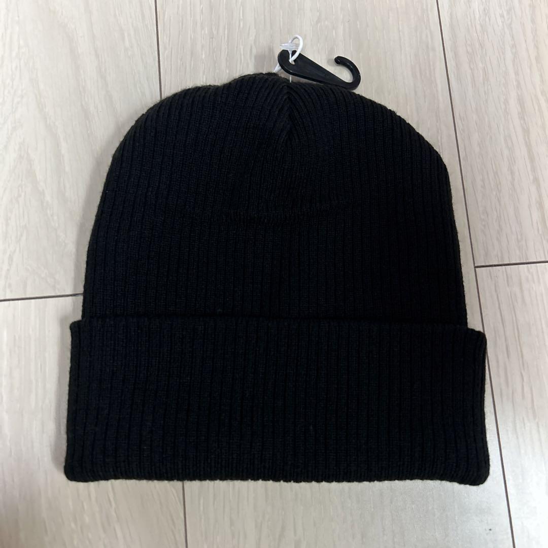 adidas 黒 ニット帽 ワンサイズ - メルカリ