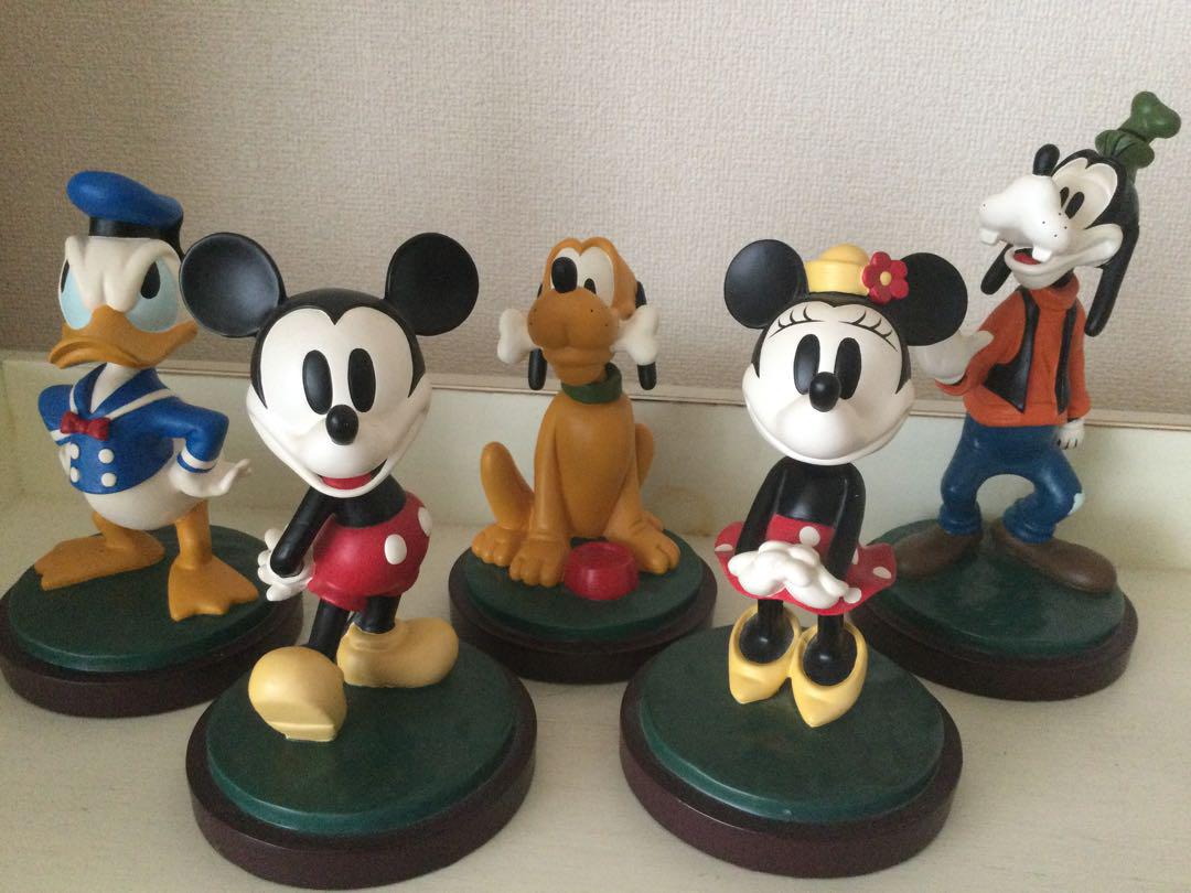 ディズニーランド　ボブルヘッド　ミッキー　ミニー　グーフィー　ドナルド　プルート