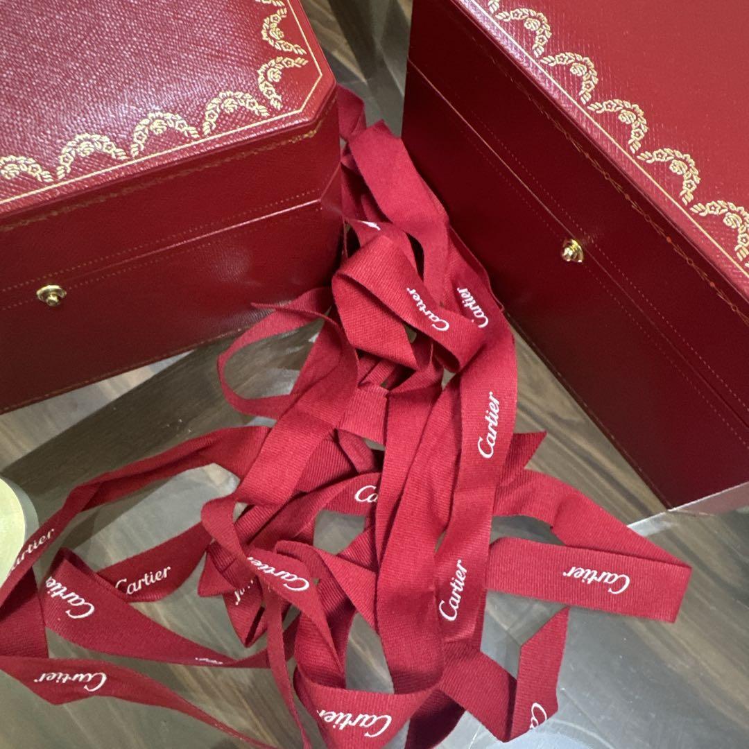 Cartier 時計箱　２個セット　リボン付き