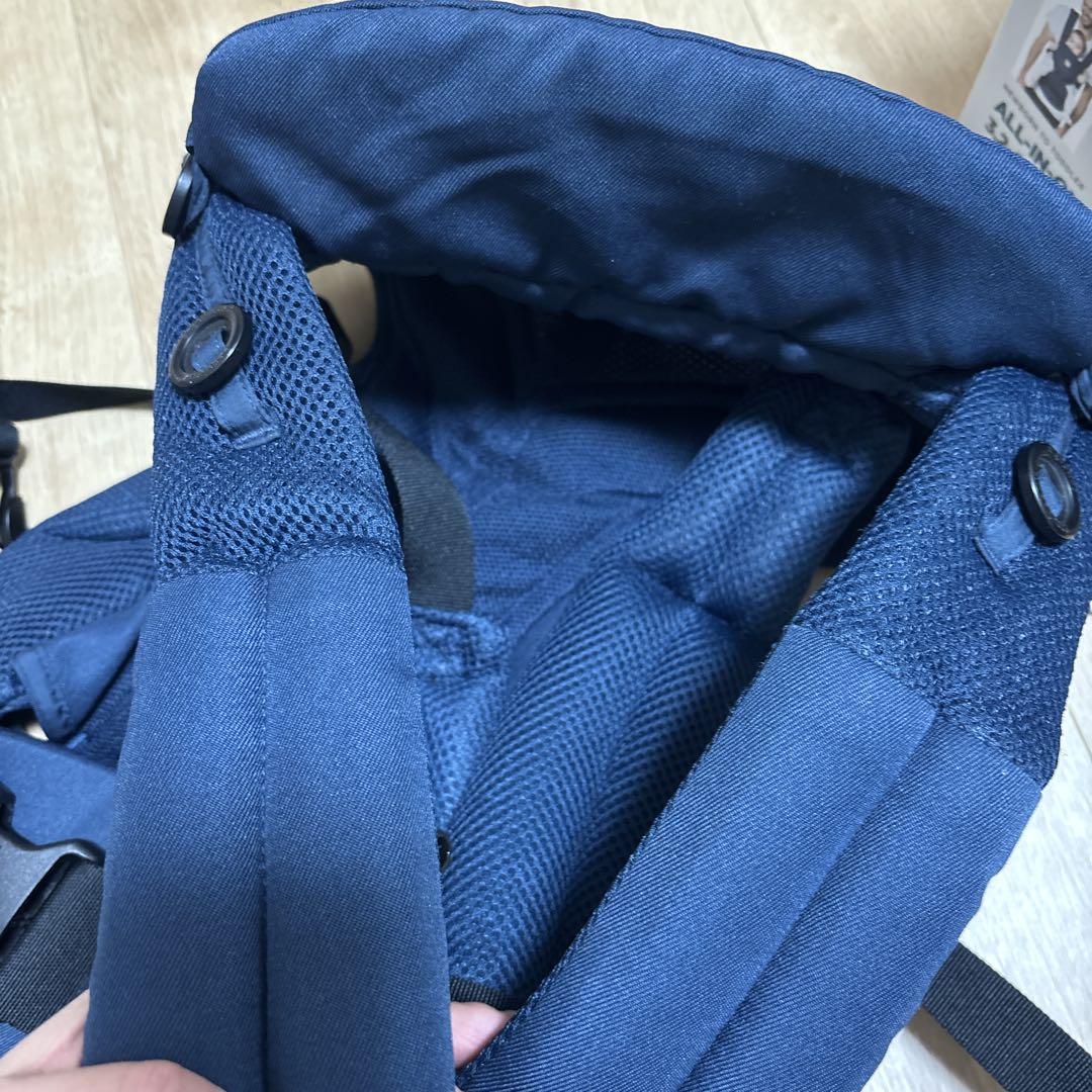 美品 エルゴ ergobaby OMNI 360 ネイビー メッシュ 抱っこ紐
