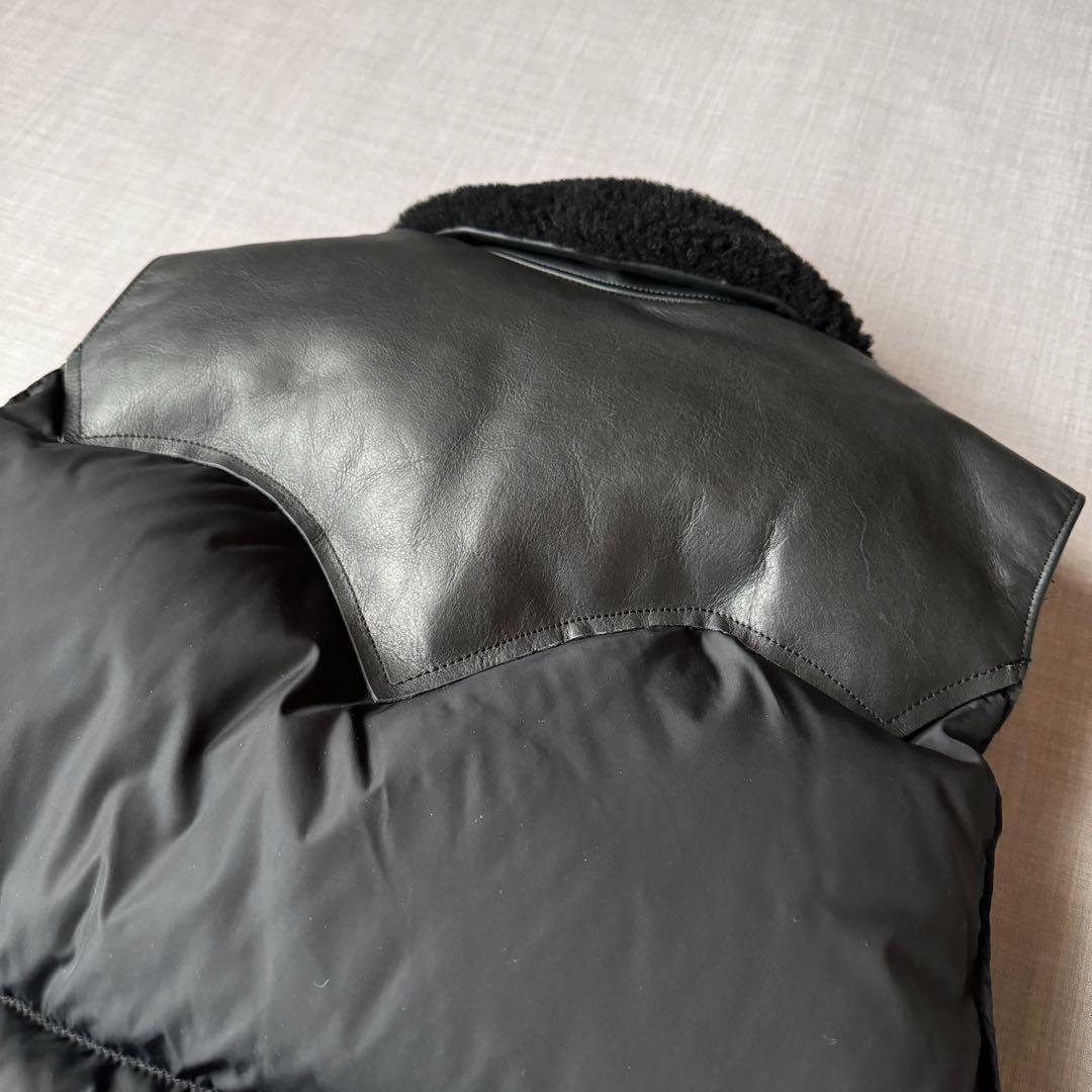 美品 Rocky Mountain クリスティ ダウンベスト ブラック 38 美品 Rocky Mountain クリスティ ダウンベスト ブラック 38