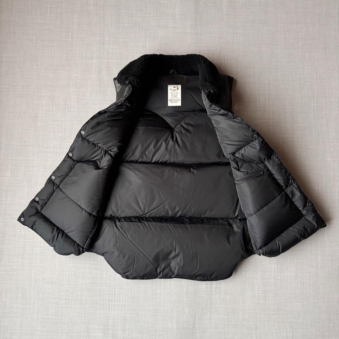 美品 Rocky Mountain クリスティ ダウンベスト ブラック 38