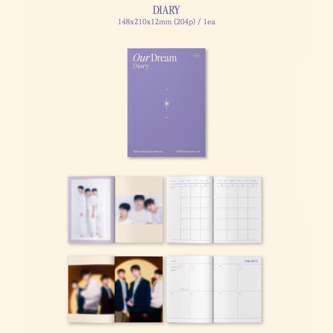 DKZ 2024 SEASON'S GREETINGS [OUR DREAM] DONGKIZ/Calendar+
